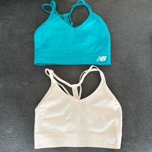 Two NB Women’s unlined sports bras, size S